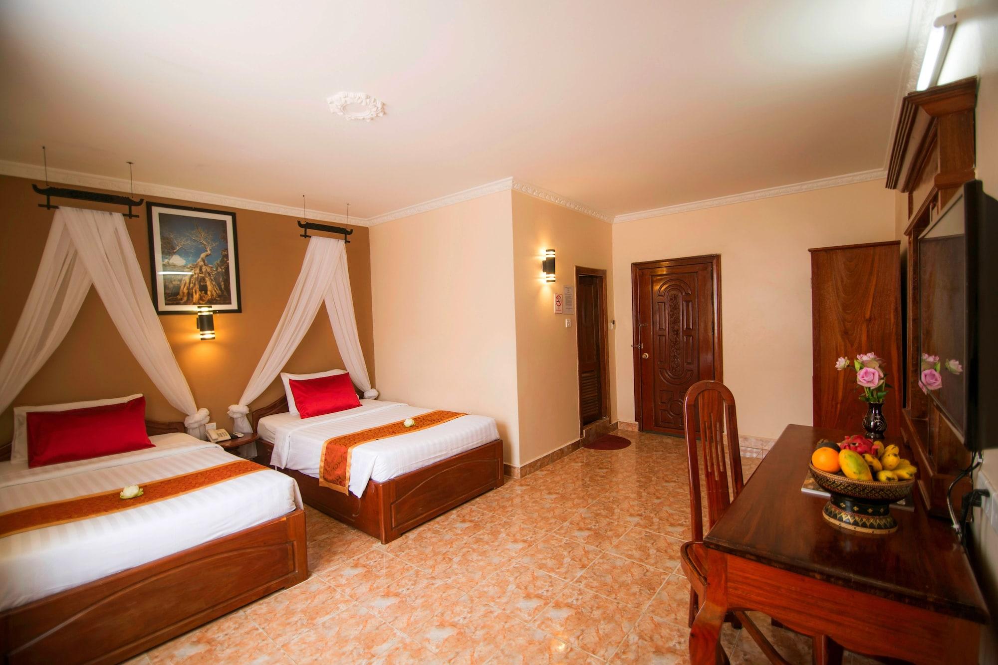 Reaksmey Chanreas Hotel Ciudad de Siem Riep Exterior foto
