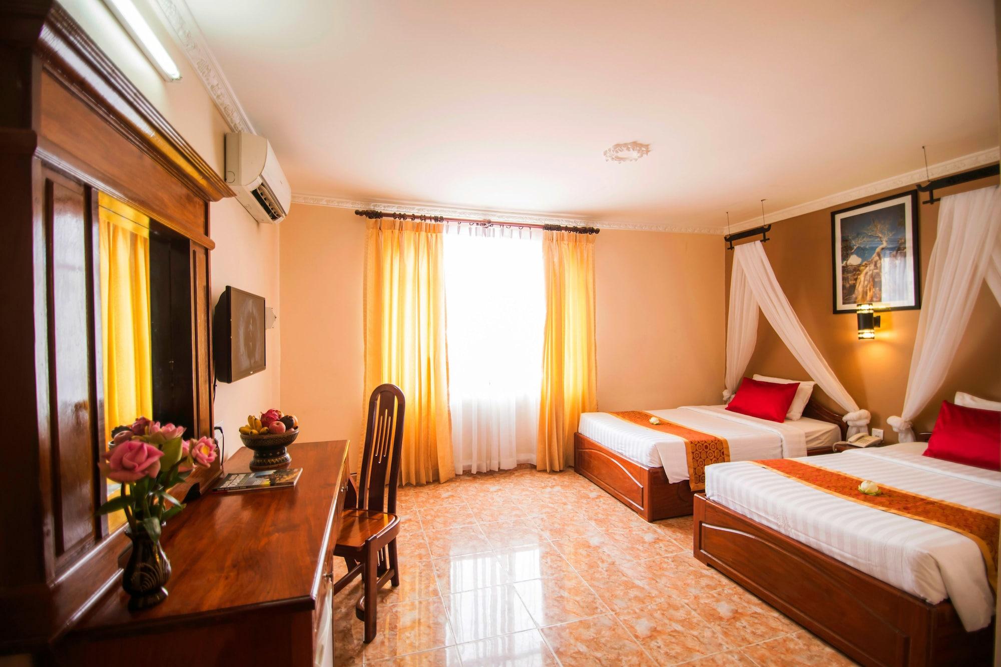 Reaksmey Chanreas Hotel Ciudad de Siem Riep Exterior foto