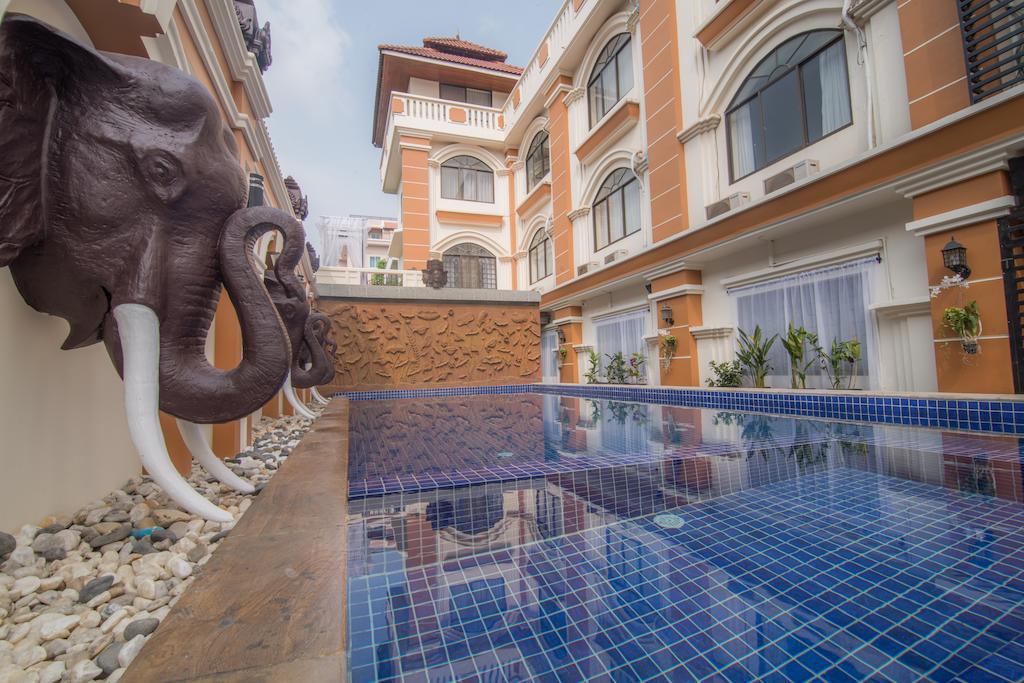 Reaksmey Chanreas Hotel Ciudad de Siem Riep Exterior foto