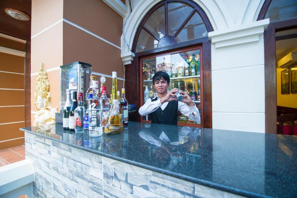 Reaksmey Chanreas Hotel Ciudad de Siem Riep Exterior foto